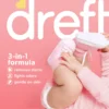 Dreft Newborn Baby Liquid Laundry Detergent, Sensitive Skin, Hypoallergenic, 32 Loads, 46 fl oz
