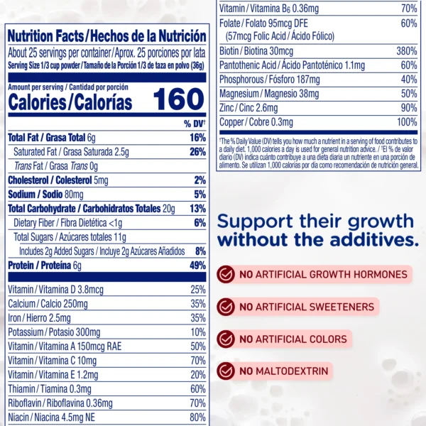 Enfagrow PREMIUM Toddler Nutritional Drink - Natural Milk Flavor Powder - 32 oz 907g