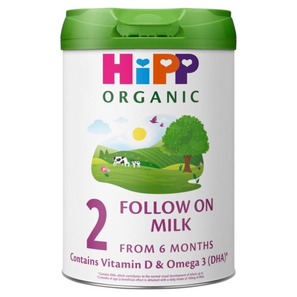 HiPP Organic 2 Follow on Baby Milk Powder Formula From 6 -12 Months 800g