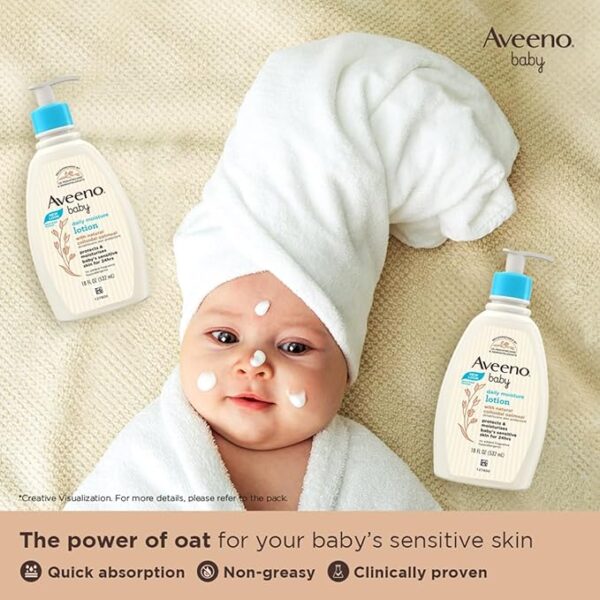Aveeno Baby Daily Moisture Lotion 532ml