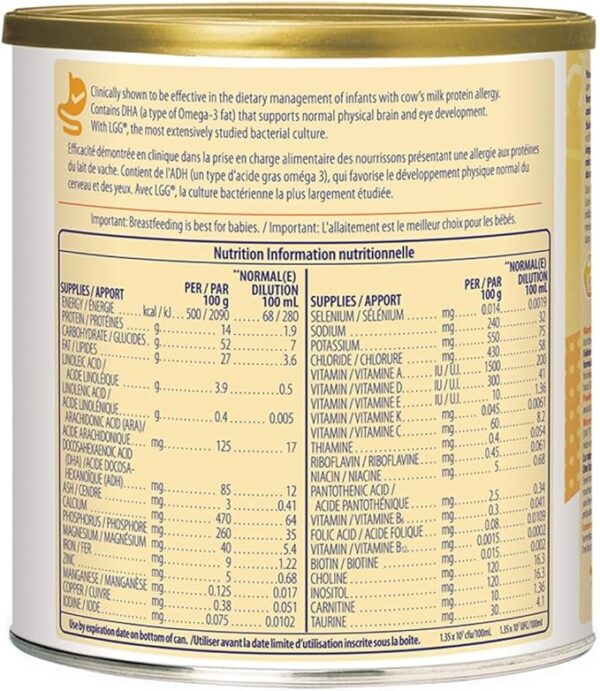 Nutramigen A+ with LGG, Hypoallergenic Baby Formula, Powder, 561g