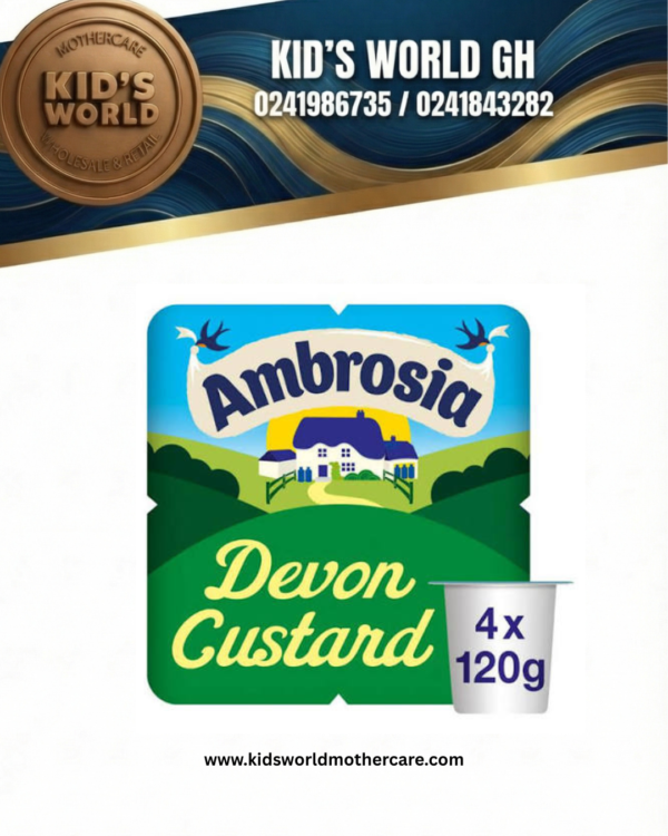 Ambrosia Devon custard - 4x120g