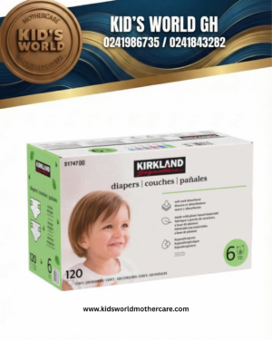 Kirkland Signature Diapers, Size 6 -(132 count) 16kg+