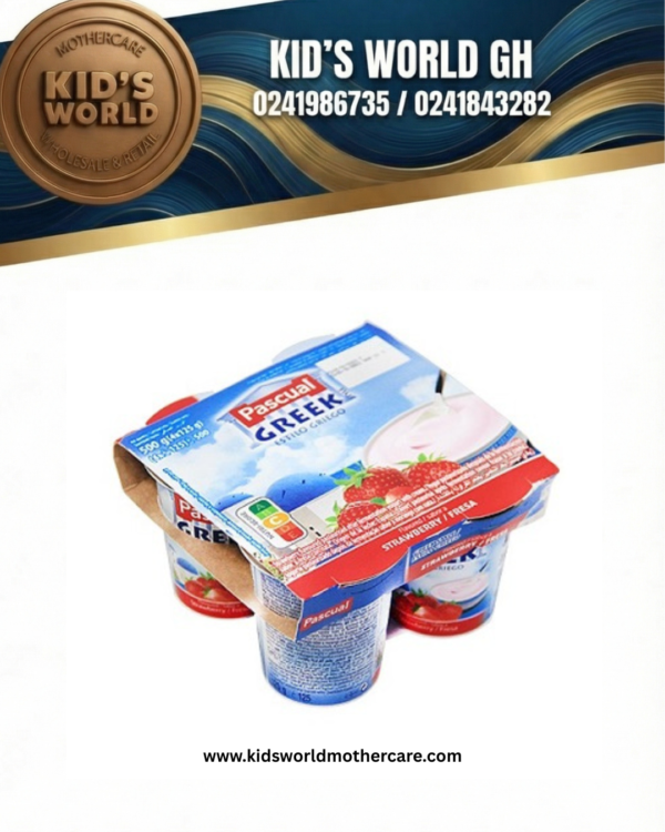 Pascual Greek Strawberry - 4x120g