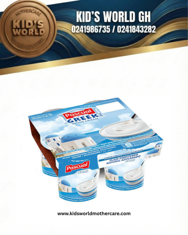 Pascual Greek Plain - 4x120g