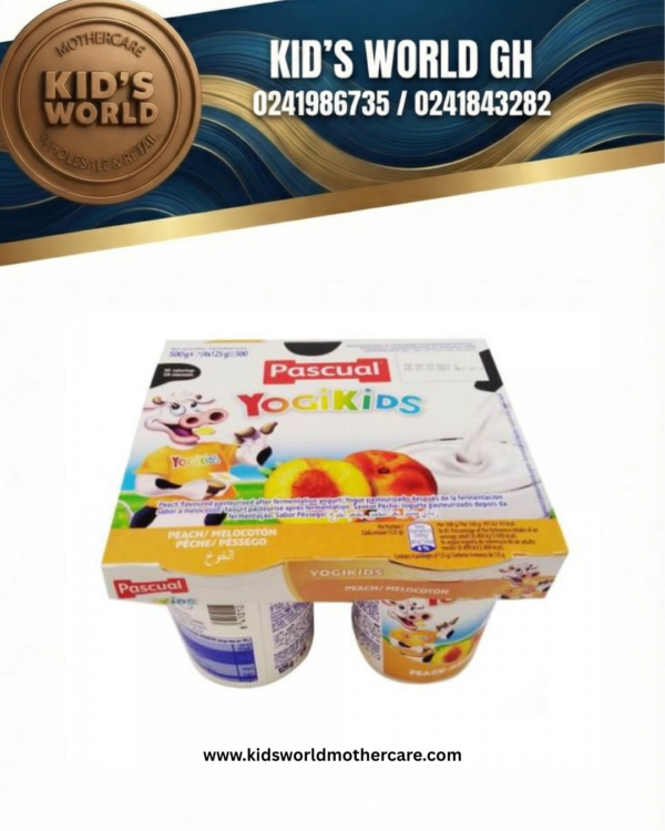 Pascual Yogikids Peach  125g x4