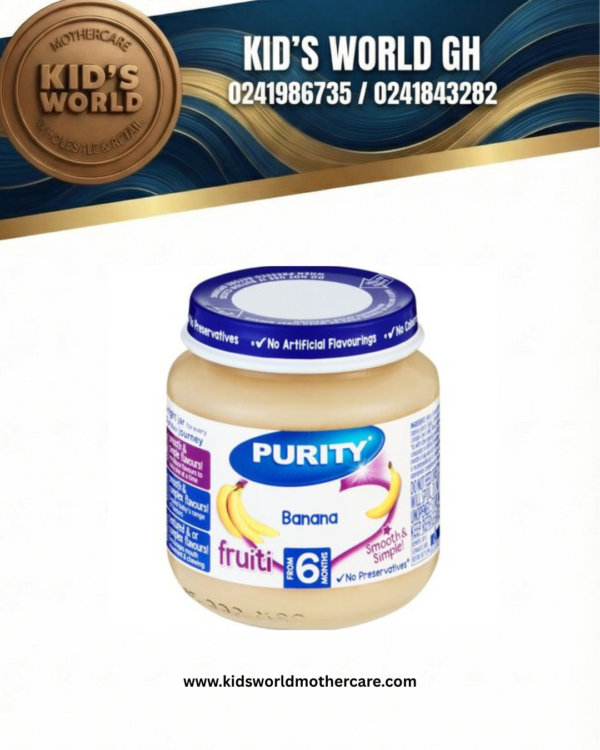 Purity Jar-Banana 125ml (6m)