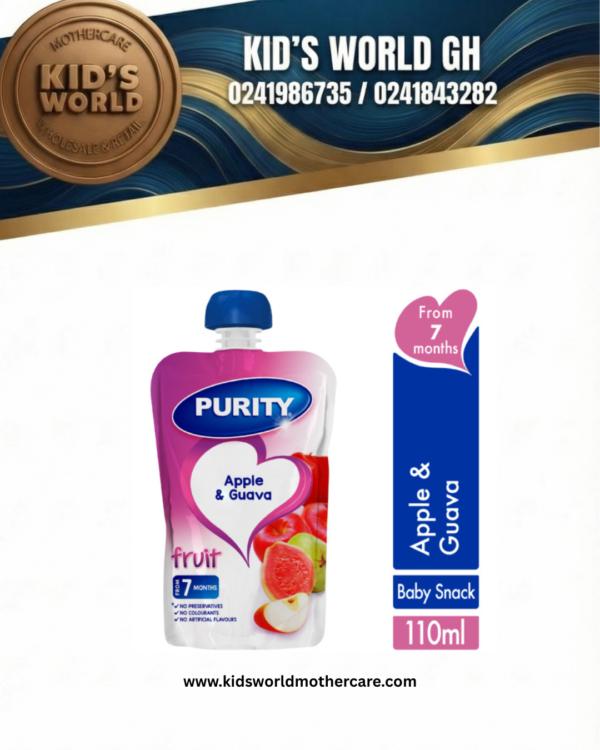 Purity (7m)-  apple and guava