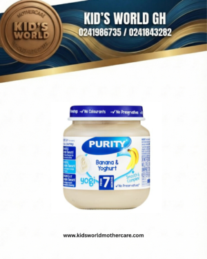 Purity Jar-Banana and yoghurt 125ml (7m)
