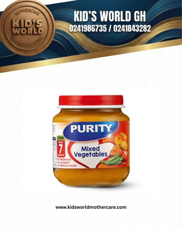 Purity Mixed vegetables 125g (7m)