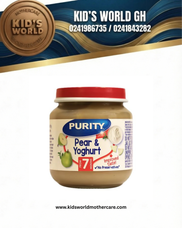 Purity Pear and Yoghurt
