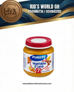 Purity Jar- Vegetable and lamb 125ml (7m)