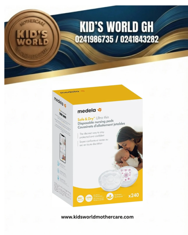 Medala safe and dry ultra thin disposable nursing pads