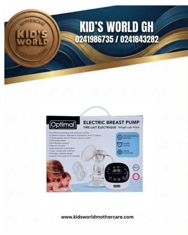 Optimal electric breast pump