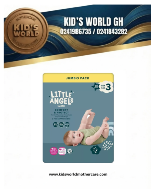 Little Angels Size 3 Nappies 98 Pack (6-10kg)