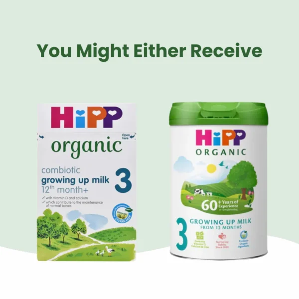 HiPP Organic Combiotic Growing Up Milk Stage 3 (12m+) (800g)