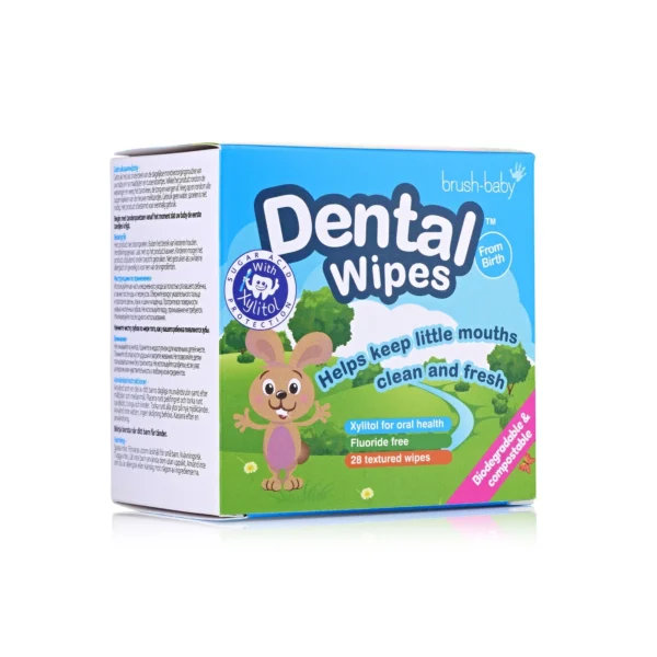 Baby Brush Dental Wipes -28wipes