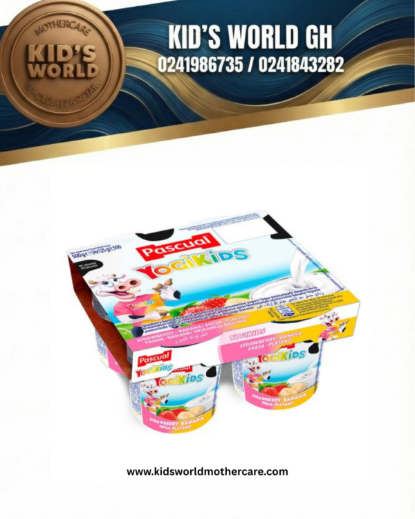 Pascual Yogikids Strawberry Banana  125g x4