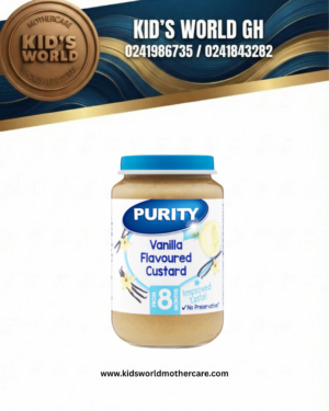 Purity Vanilla flavoured custard 200g (8M)