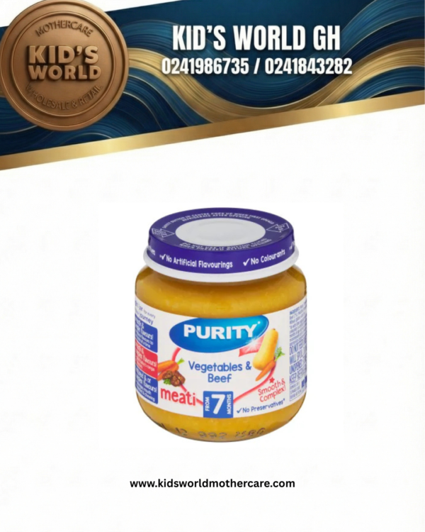 Purity vegetables and beef