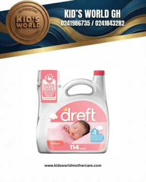 Dreft Newborn Baby Liquid Laundry Detergent 114 loads 165 fl oz