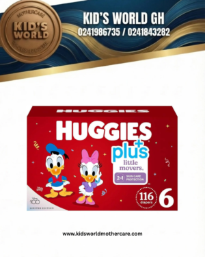 Huggies Plus Diapers, Size 6, 116 Count