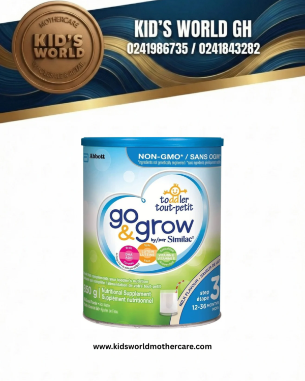 Similac Go & Grow Step 3 Toddler Drink with 2'-FL. Immune Support Innovation: 2'-FL, Powder, 12-36 Months, Milk Flavour, 850 grams
