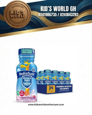 PediaSure Grow & Gain With Immune Support, 7g Protein, Strawberry, 8-fl-oz x 24pcs