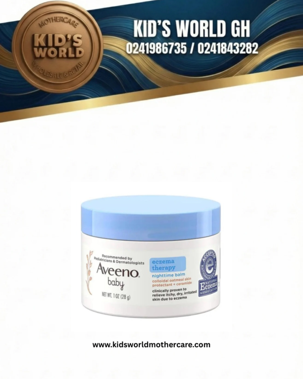 Aveeno Baby Eczema Therapy Nighttime Balm 28g