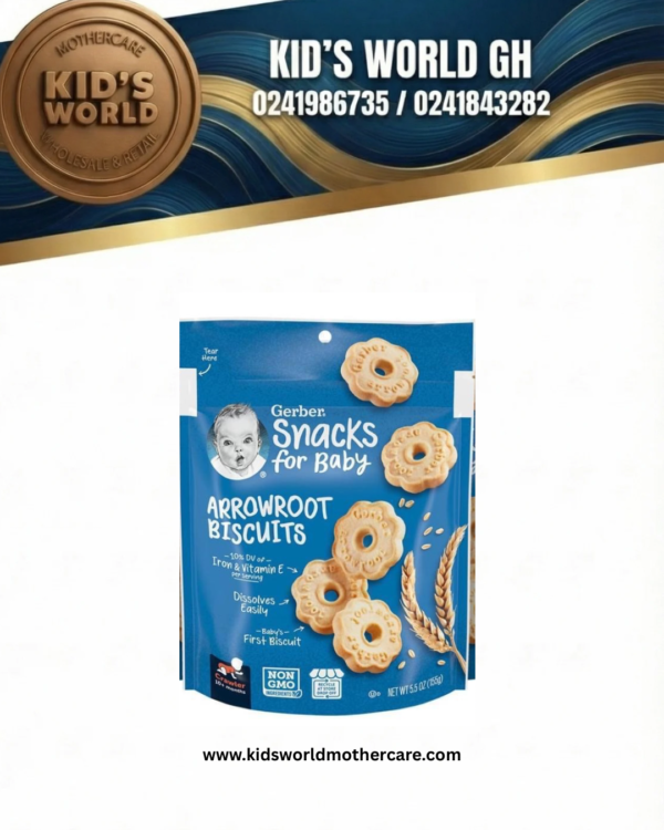 Gerber Snack - Arrowroot Biscuits