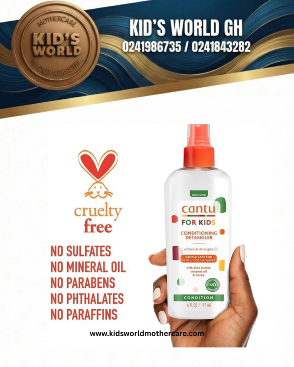 Cantu for kids- Conditioning Detangler 177ml
