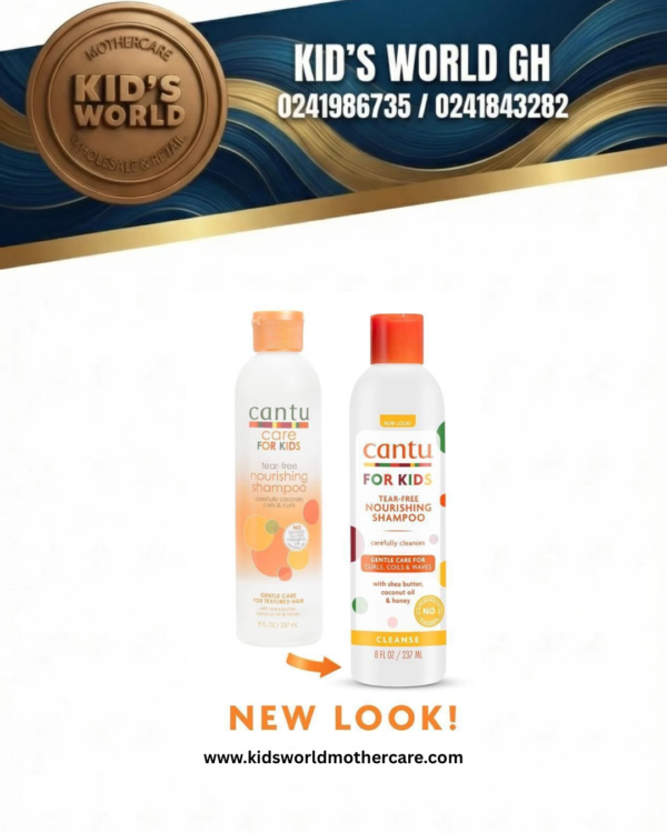 Cantu for kids- Tear-free Nourishing Shampoo 237ml