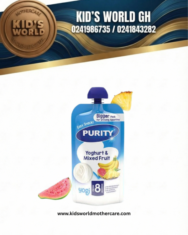 Purity Pouches (8m) - Yogurt & mixed fruit