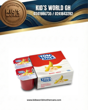 Tom milk - Banana Flavoured Yoghurt 4x125g