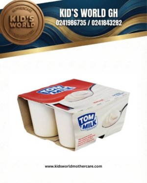 Tom Milk Plain Yoghurt 4x125g
