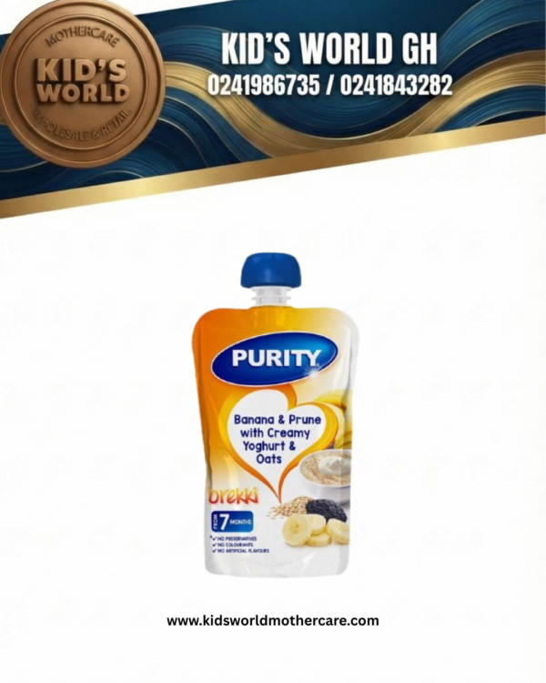 Purity (8M) - Banana and prune with creamy yogurt and oats