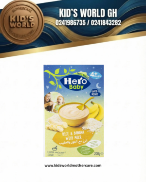 Hero Baby Cereal 200g- Rice & Banana with milk (4m+)