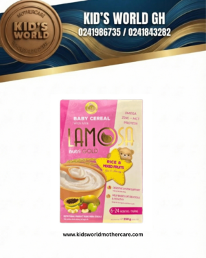 Lamosa Cereal 250g- Rice & Mixed fruits (6-24months)
