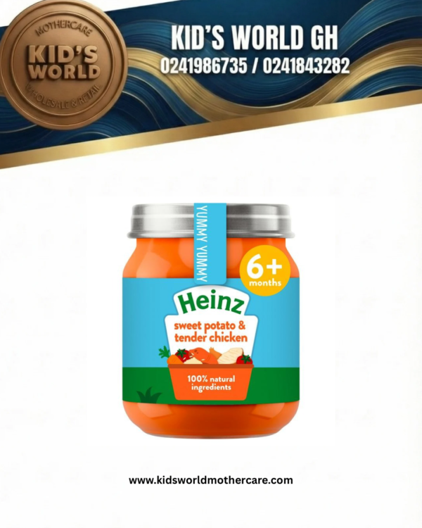 Heinz Sweet Potato & Tender Chicken 6x125g