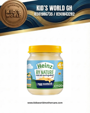 Heinz By Nature Jar- Egg custard 6x120g