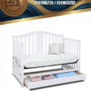 Graco Solano 4-in-1 Convertible Baby Crib with Drawer