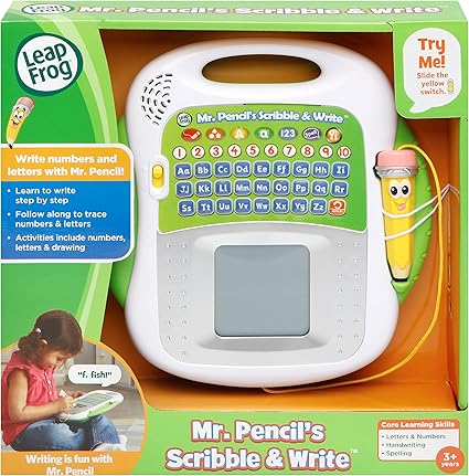 Leapfrog mr.pencil scribble and write