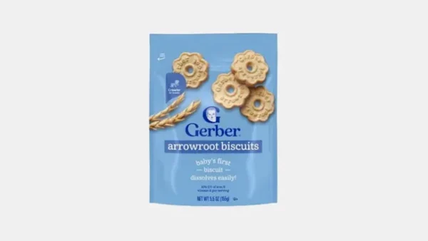 Gerber arrowroot biscuits