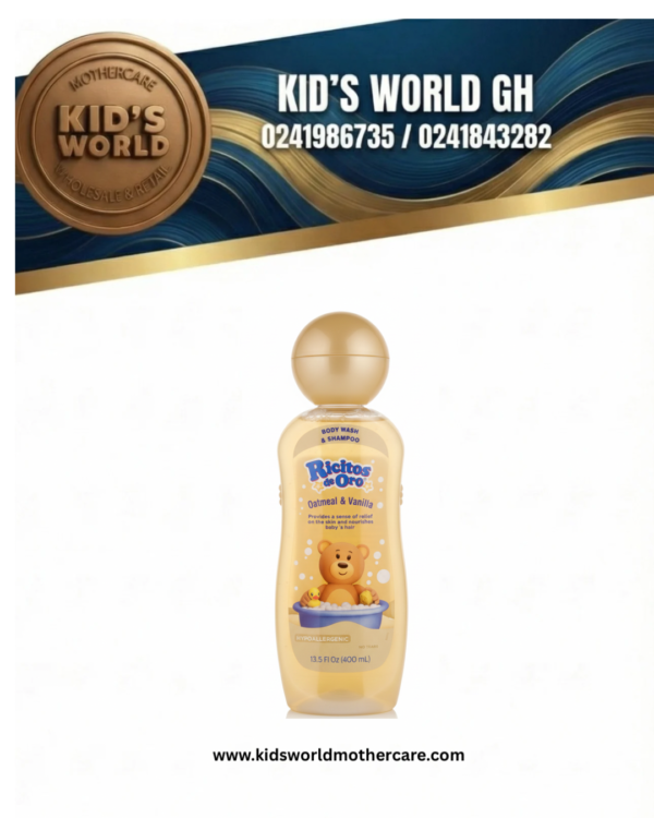 Ricitos de oro oatmeal and vanilla