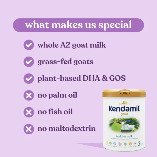 kendamil goat stage 3 toddler milk