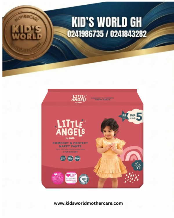 Little angels comfort and protect nappy pant size 5