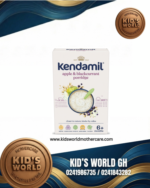 Kendamil Organic- Apple & Blackcurrant Porridge