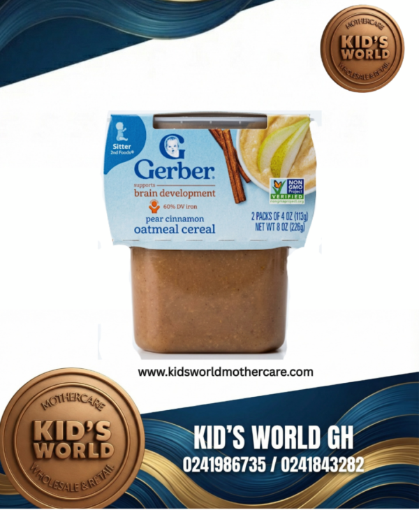 Gerber Baby Puree- Pear & Cinnamon