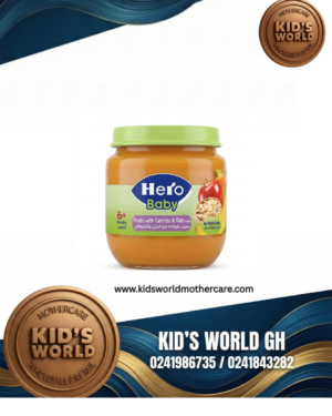 Hero Baby Puree – Fruits with Carrots & Oats (6 Months+)