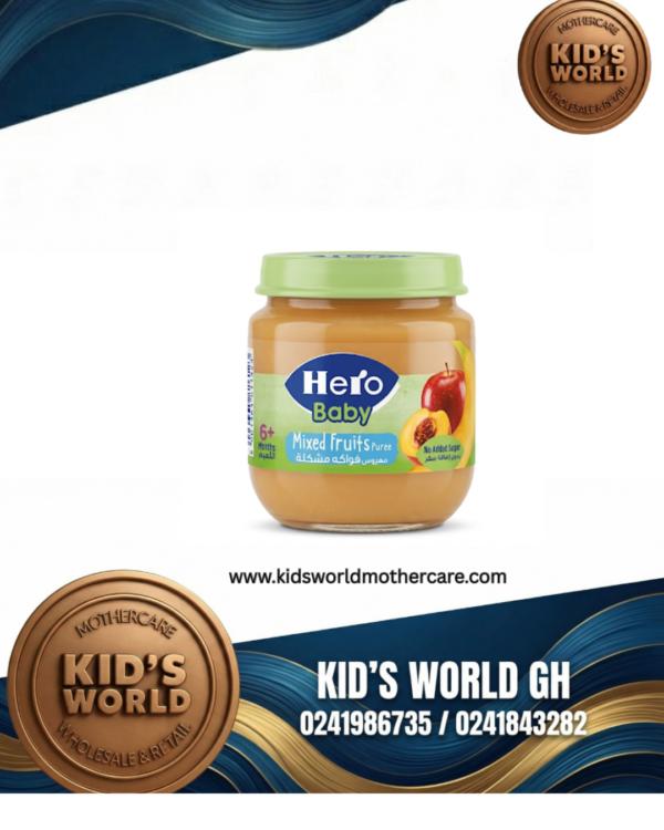 Hero Baby Puree – Mixed Fruits (6 Months+)
